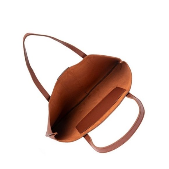 Vince Camuto Brown Vegan Luck Tote - Picture 2 of 9